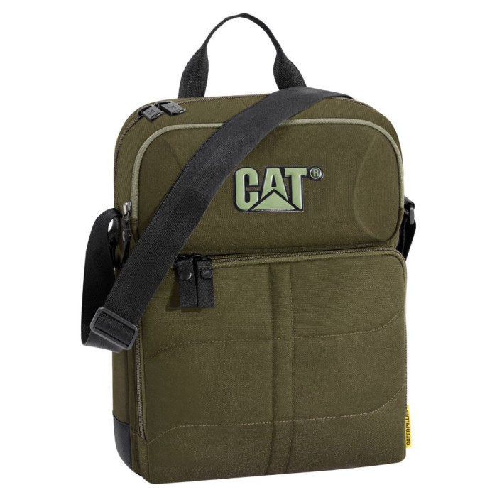 Сумка наплечная CAT Millennial Ultimate Protect RFID 83460 (темно-зеленая)  