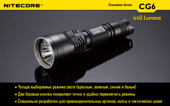 Набор для ночной охоты Nitecore CG6, в подарочном кейсе  