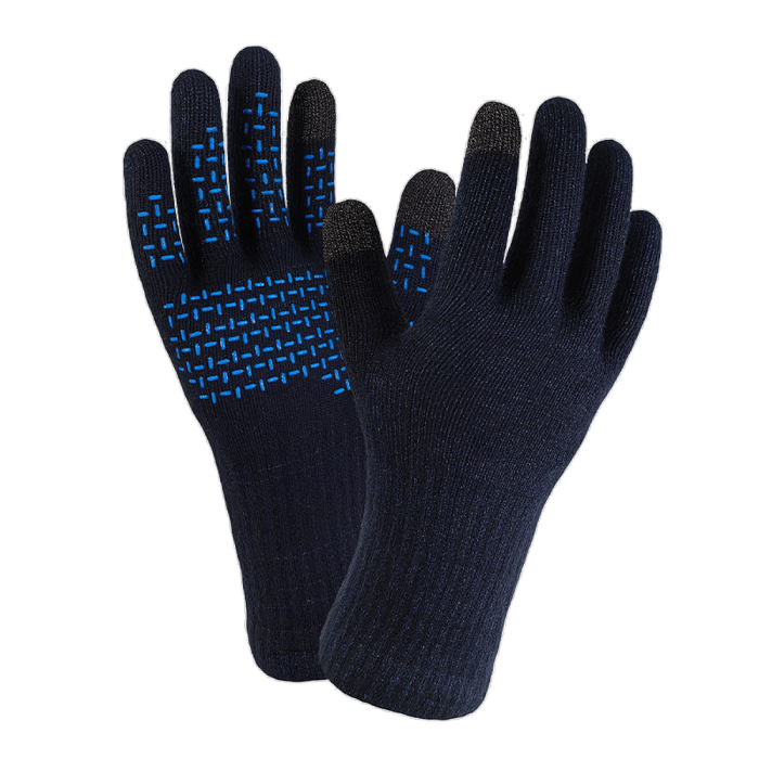 Перчатки водонепроницаемые Dexshell ThermFit 3.0 Gloves, темно-голубые, размер L  