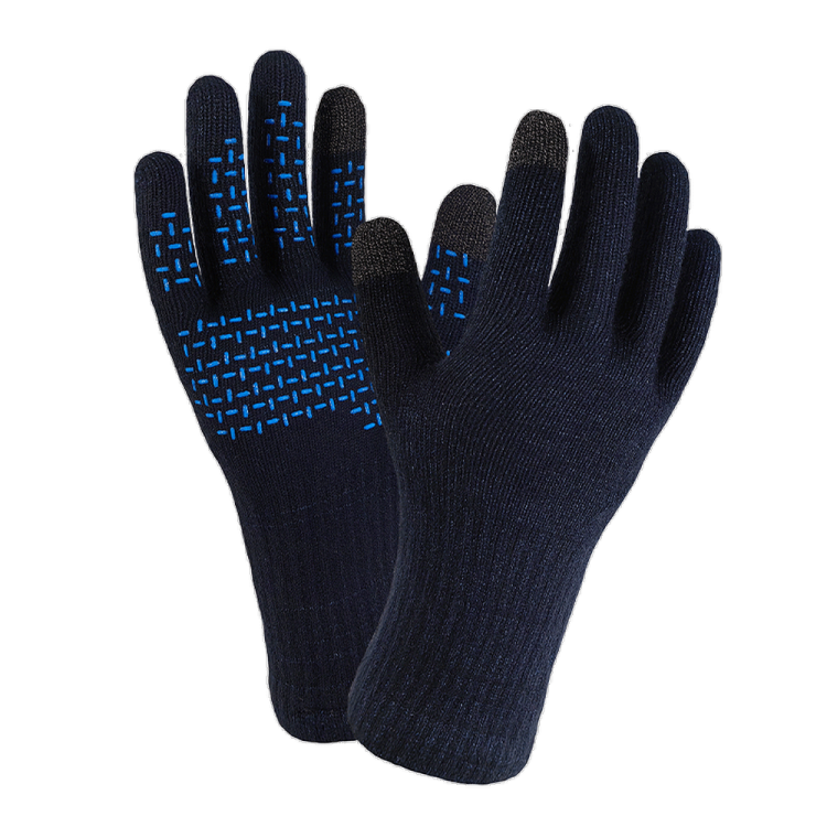 Перчатки водонепроницаемые Dexshell ThermFit 3.0 Gloves, темно-голубые, размер L 