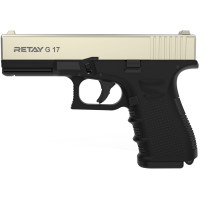 Пистолет стартовый Retay G17 9мм satin (X314209S)