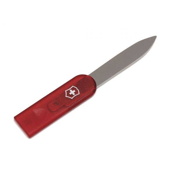 Нож для SwissCards крас.прозр  