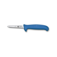 Кухонный нож Fibrox Poultry  8см узкое с син. ручкой Small