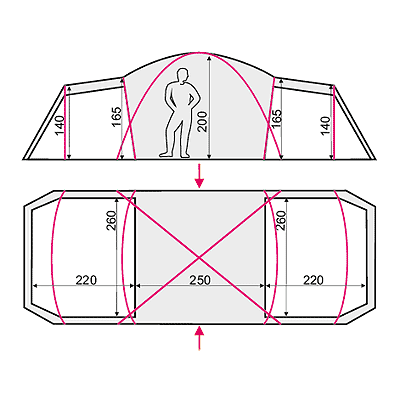 Палатка Terra Incognita Grand 8  