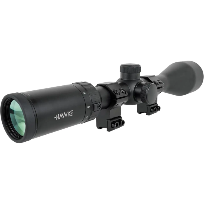 Оптический прицел Hawke Fast Mount 3-9x50 сетка Mil Dot. Кольца на Ласточкин хвост  