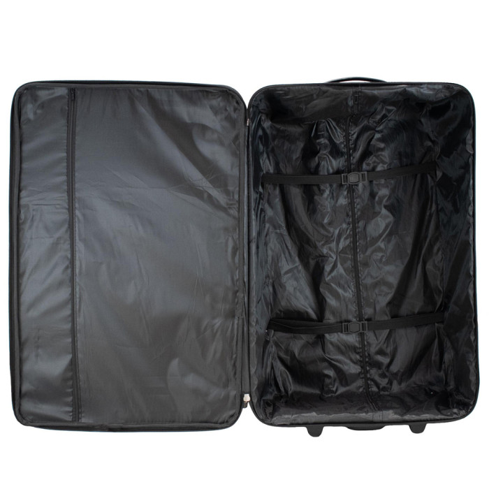 Чемодан Semi Line 24" (M) Black (T5659-2)  