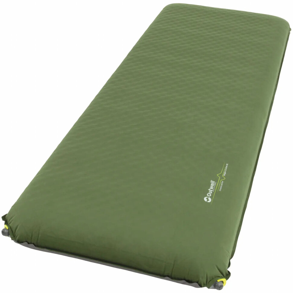 Коврик самонадувающийся Outwell Self-inflating Mat Dreamcatcher Single 5 cm Green (400003)