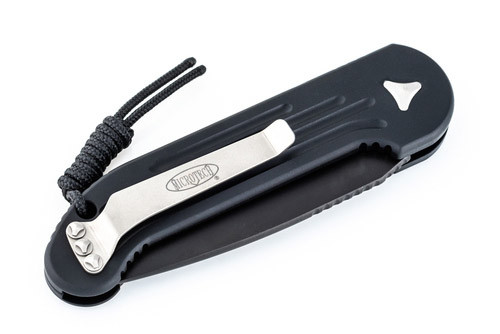 Нож Microtech Ludt Black Blade полусеррейтор 135-2  