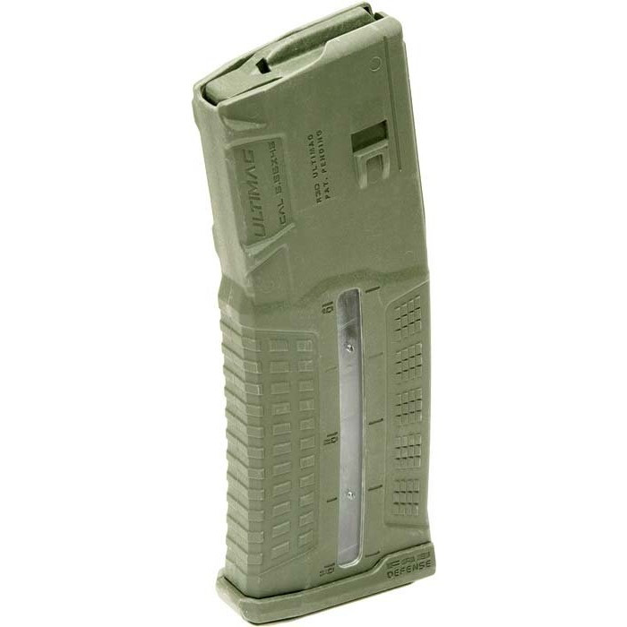Магазин FAB Defense 5,56х45 AR полимерный на 30 патронов green (fx-umag30g)  