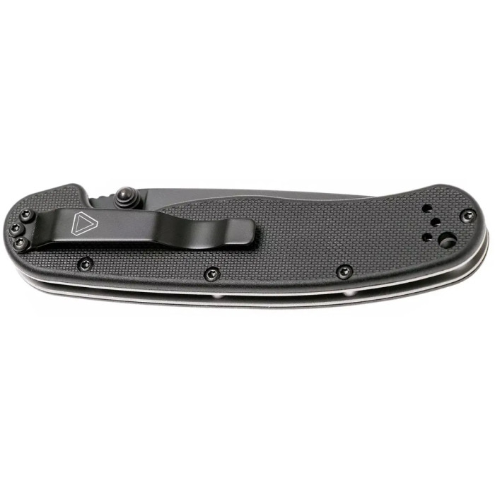 Нож Ontario Knife RAT II Folder black AUS-8 BB Black  