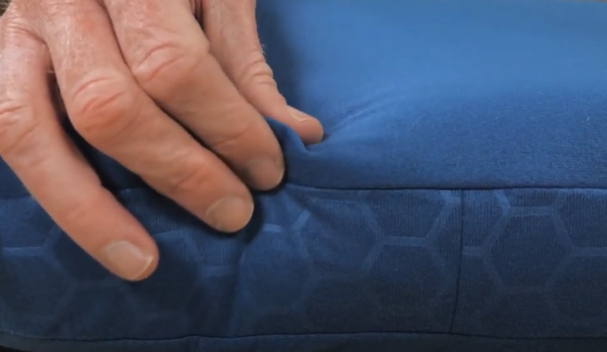 Подушка Exped DOWN PILLOW L deep sea blue  