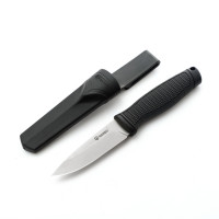 Нож Ganzo G806-BK черный с ножнами (поврежденная упаковка)