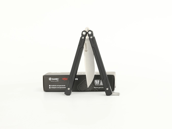 Нож складной Ganzo G766-BK, черный  