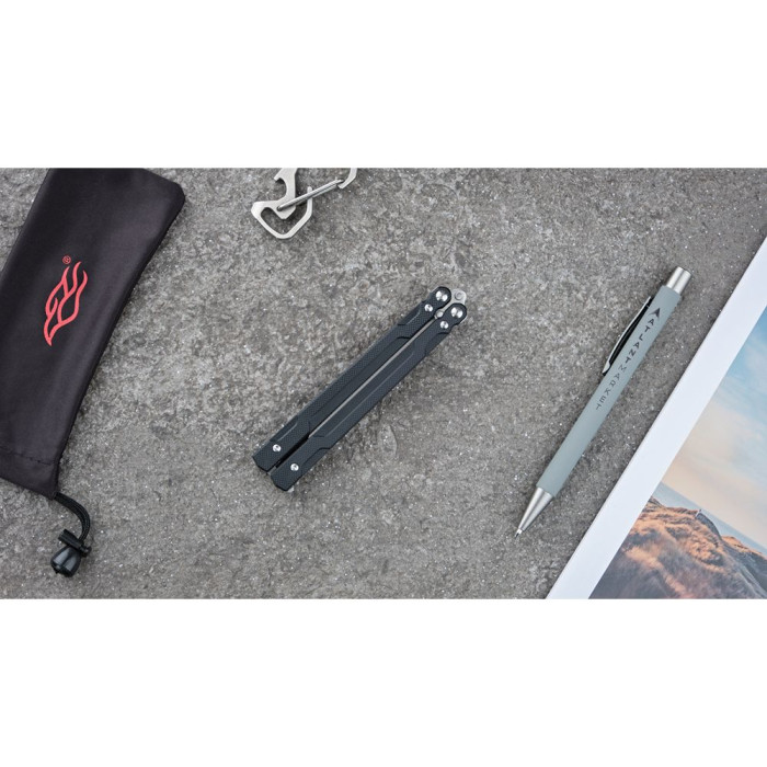 Нож складной Ganzo G766-BK, черный  