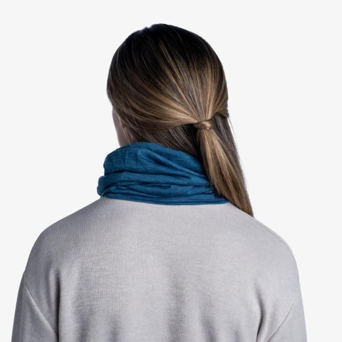 Шарф-труба Buff Lightweight Merino Wool solid dustyblue  