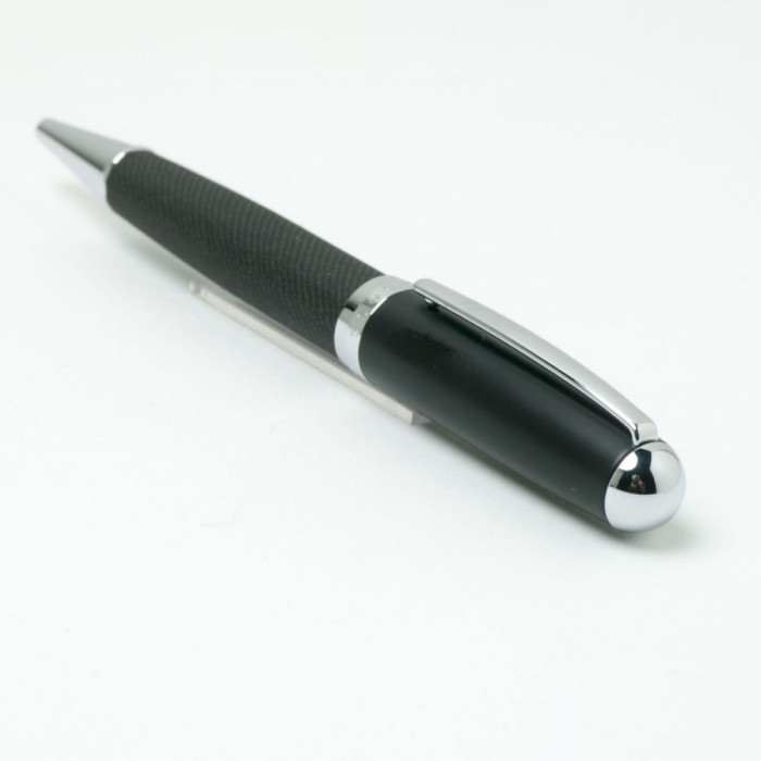 Шариковая ручка Hugo Boss Advance Fabric - темно-серая  