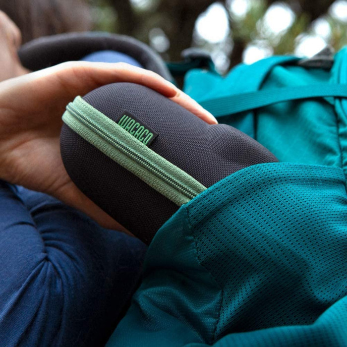 Портативная эспрессо-кофеварка Wacaco Nanopresso зеленая с чехлом, механическая, для молотого кофе  