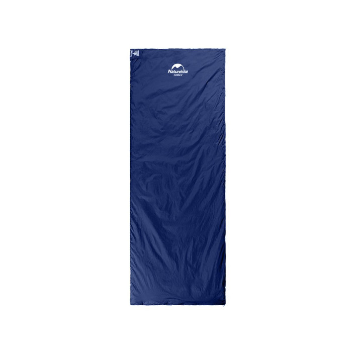 Спальник сверхлегкий Naturehike LW180 NH21MSD04 правый, (15°C), p-p XL, темно-голубой  