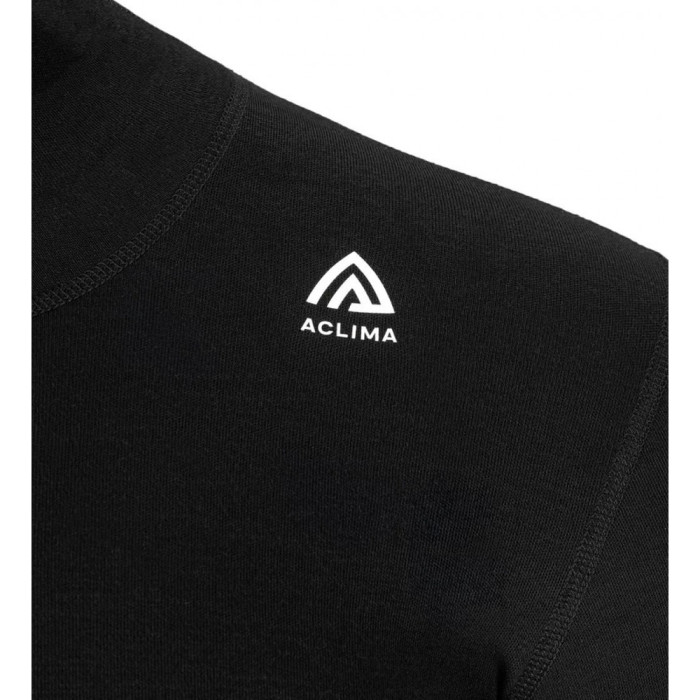 Термокофта муж. Aclima WarmWool 200 Roll Neck M's Jet Black M  