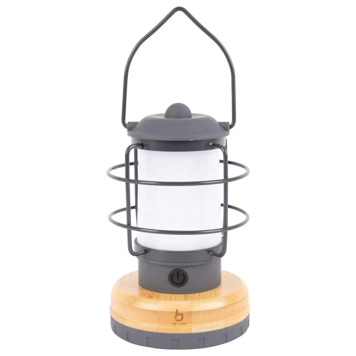 Фонарь кемпинговый Bo-Camp Hasting Rechargable 200 Lumen Bamboo-Grey (5818981)  