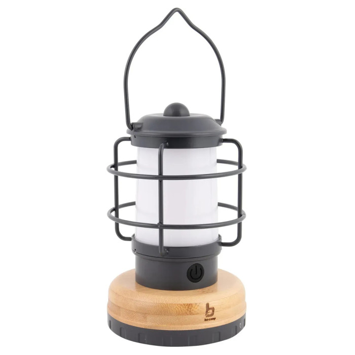 Фонарь кемпинговый Bo-Camp Hasting Rechargable 200 Lumen Bamboo-Grey (5818981)  