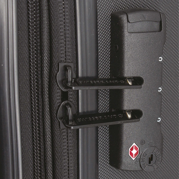 Чемодан Swissbrand Brunei (S) Black (SWB_LHBRU001S)  