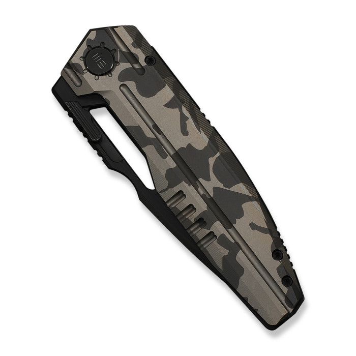 Нож складной туристический Weknife Reveille (9.7 см) Bohler M390 / Titanium песочно-бежевый  
