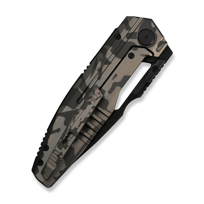 Нож складной туристический Weknife Reveille (9.7 см) Bohler M390 / Titanium песочно-бежевый  