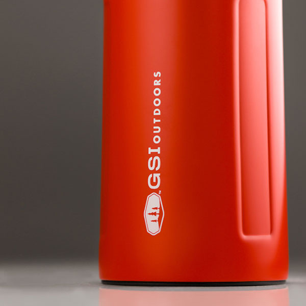 Термос GSI Outdoors Glacier Stainless 0,5l Vacuum Bottle (красный)  
