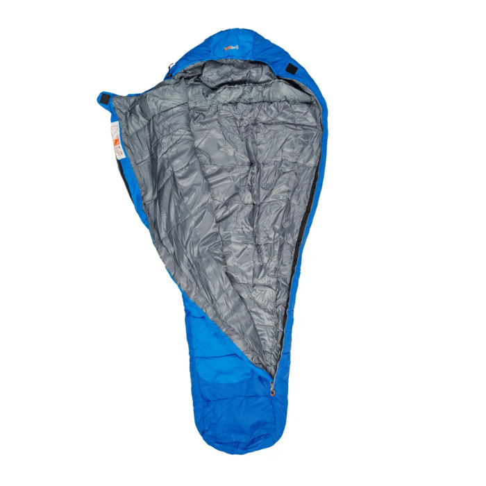 Спальный мешок Pinguin Mistral PFM (3/-3°C), 195 см - Right Zip, Blue  