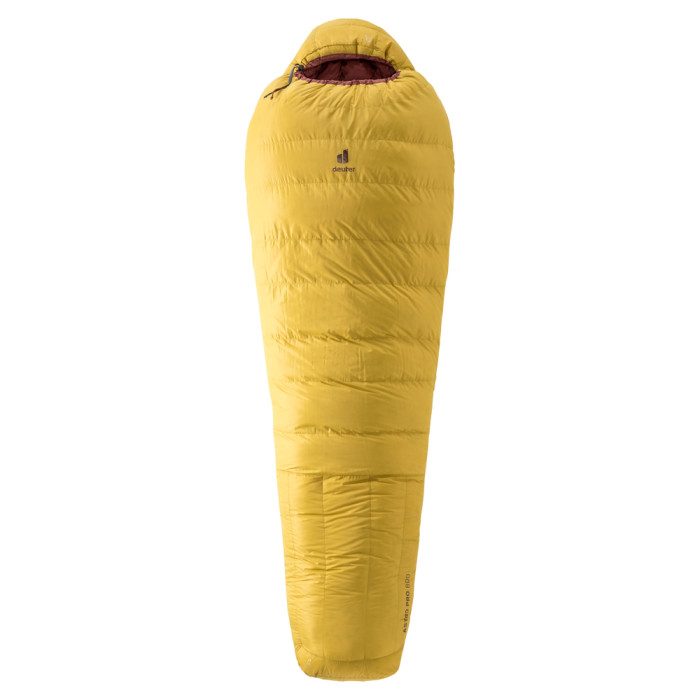 Спальник DEUTER Astro Pro 800 SL цвет 8505 turmeric-redwood левый  