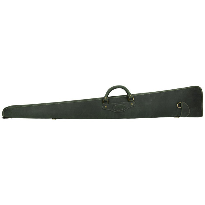 Чехол для ружья Artipel кожаный с ремнем 135 см, Green (FO03/135G)  