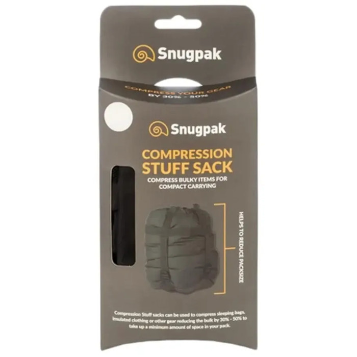 Компрессионный мешок Snugpak L, 18L black  