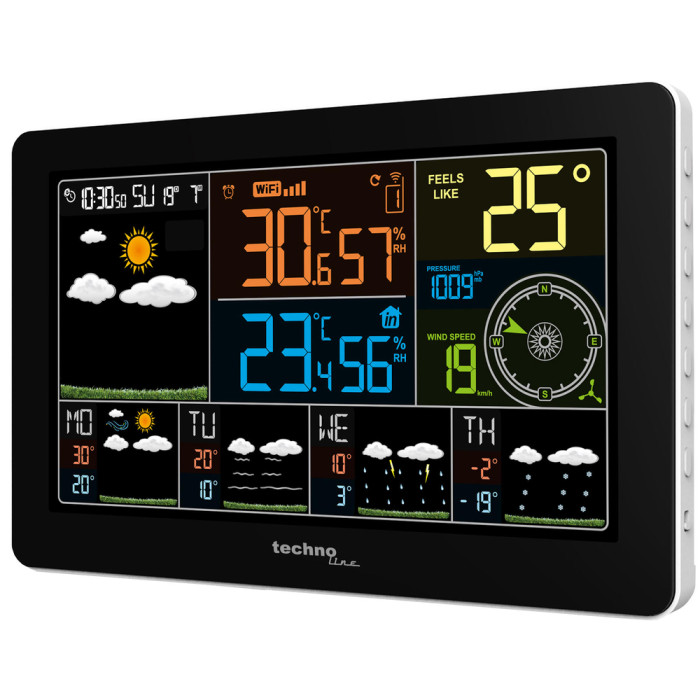 Метеостанция Technoline DirektWetter WD2700 Black (WD2700)  