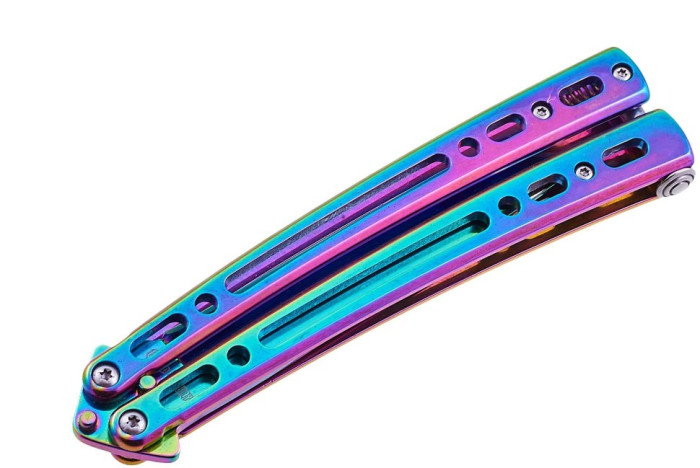 Нож-бабочка (балисонг) Grand Way 15 (перламутровый)