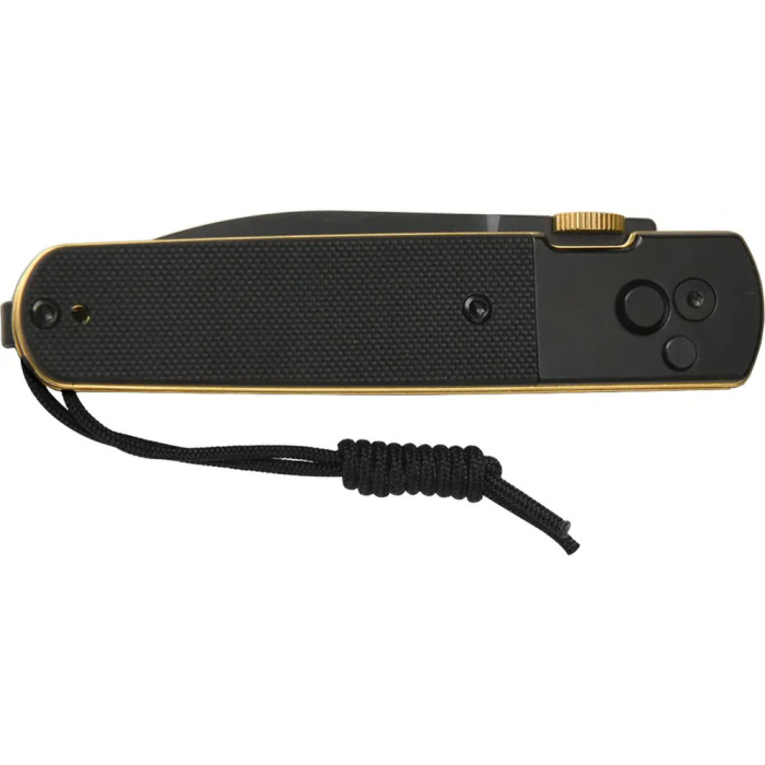 Нож CJRB Locust Black Blade, AR-RPM9, Black PVD Steel+Black G10 Inlay black  