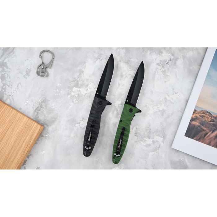 Нож складной Ganzo G620b-1 черный  