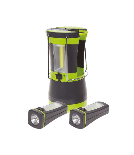 Кемпинговая лампа с фонарями Summit Storm Force Rechargeable COB Lantern  