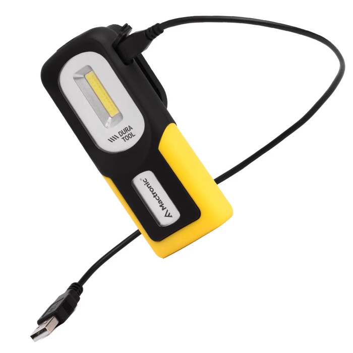 Фонарь профессиональный Mactronic Dura Tool (110 Lm) Cool White/Red LED Magnetic Rechargeable (PWL0011)  