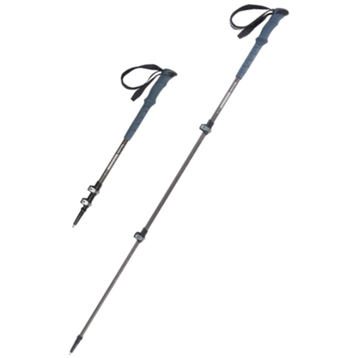 Трекинговая палка Naturehike NH17D017-D, 56-120 см, черная  