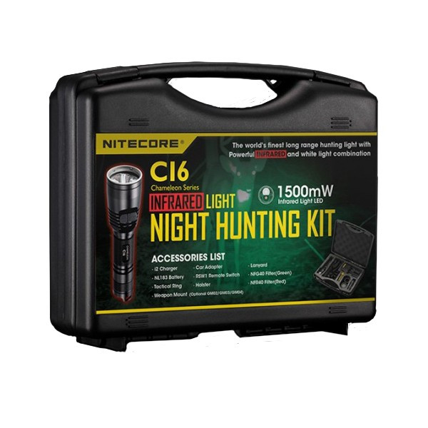 Набор для ночной охоты Nitecore CI6, в подарочном кейсе  