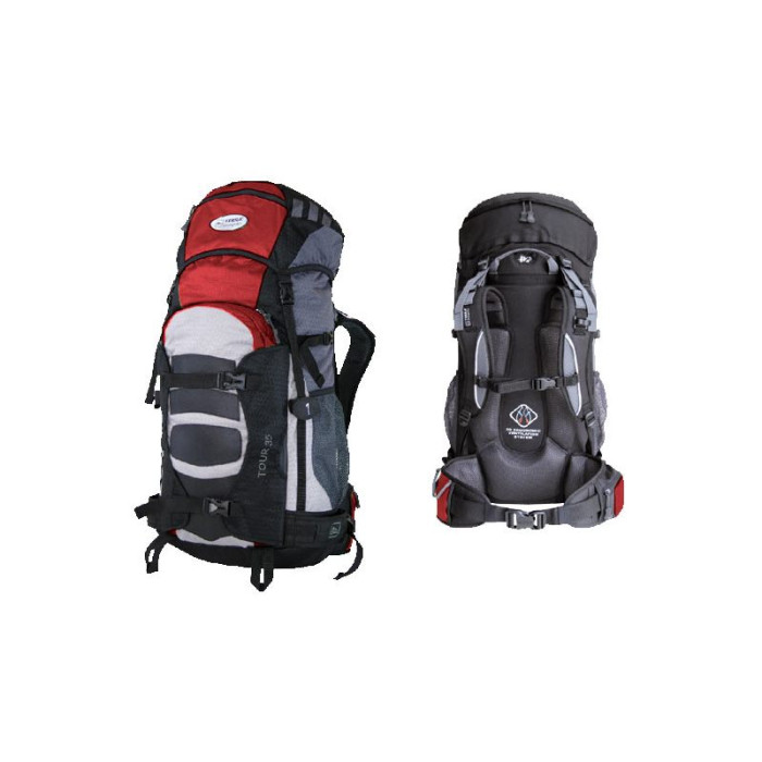 Рюкзак Terra Incognita Tour 45, красный  