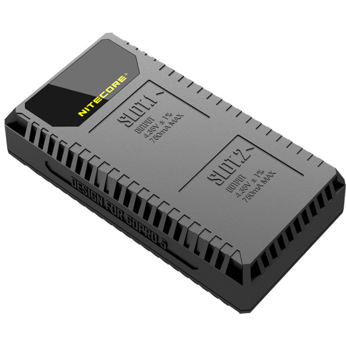 Зарядное устройство Nitecore UGP5 для GoPro Hero5 (AABAT-001)  