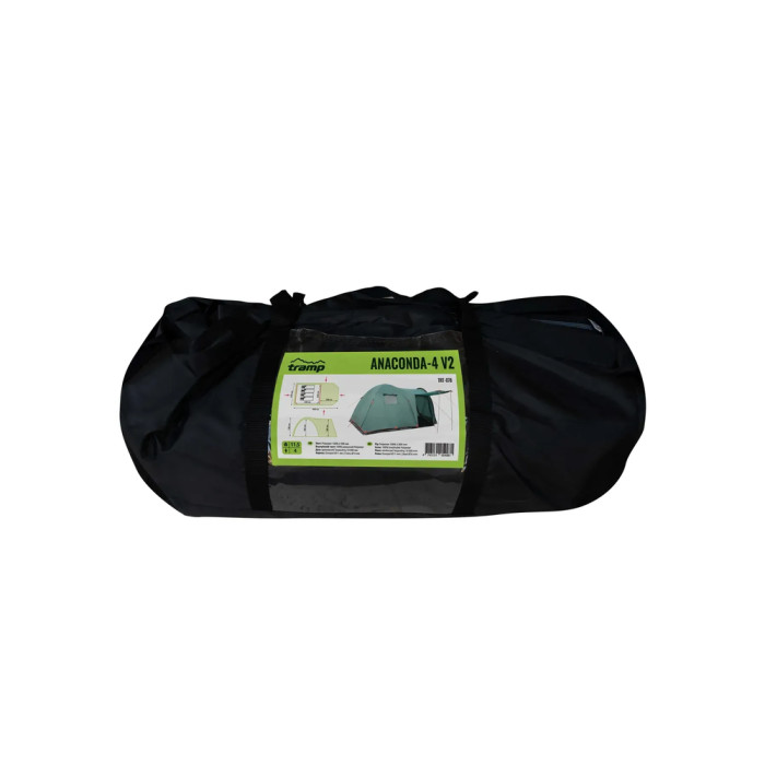 Палатка Tramp Anaconda 4 (v2) green UTRT-078  