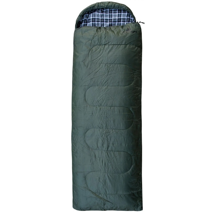 Спальный мешок Totem Ember Plus XXL одеяло с капюшоном левый olive 190/90 UTTS-015 