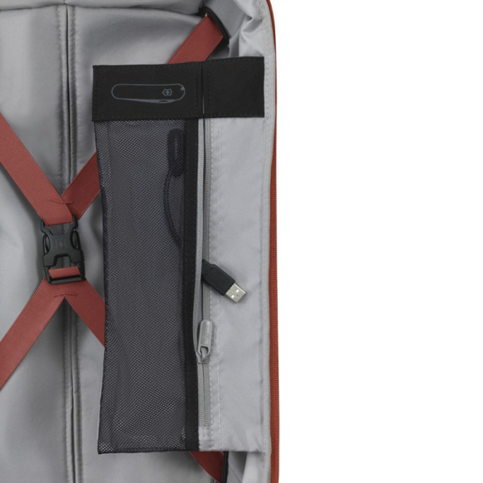 Чемодан на 4 колесах Victorinox Travel Connex Hs/Brick S Global Expandable 34/41 л (Vt609862)  
