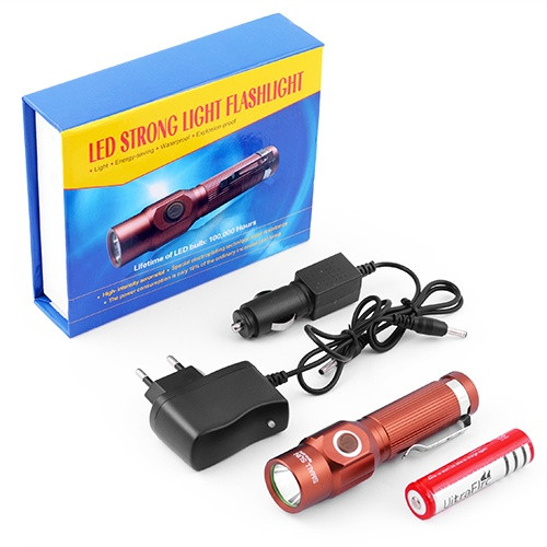 Карманный фонарь Small Sun R810-XPE ,12V, 500 лм.  