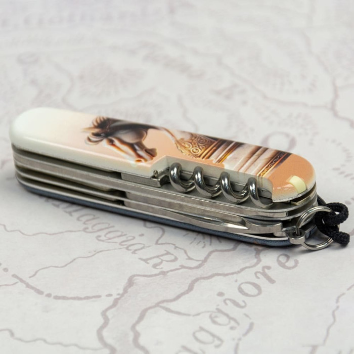 Складной нож Victorinox HUNTSMAN ZODIAC Шахматный конь 1.3713.3.Z5310pk  