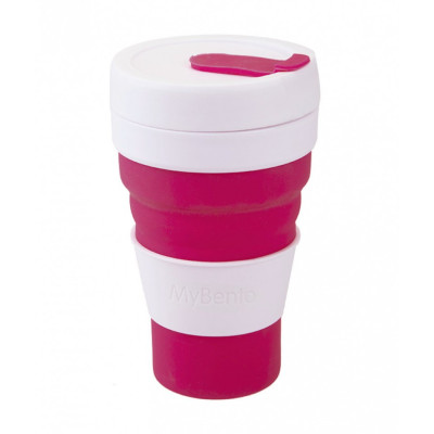 Складной стакан Summit MyBento Grande Pop Cup Бордовый 450 мл