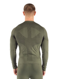 Термофутболка мужская Lasting APOL 8480 - серая, XXL-XXXL  